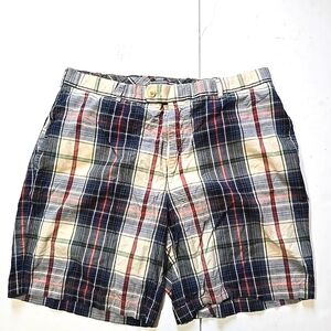 Peter Millar Mens Plaid Shorts Size 36